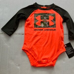 Under Armour onesie 3/6 months